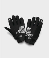 100% Brisker Cold Weather Youth Gloves - Black